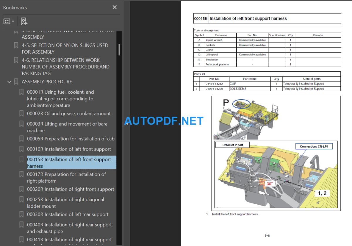 HD785-8R (58001 and up) Shop Manual