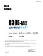 Komatsu 830E-1AC Shop Manual