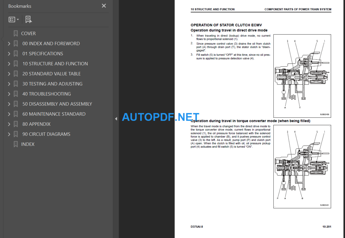 D375Ai-8 (80001 and up) Shop Manual