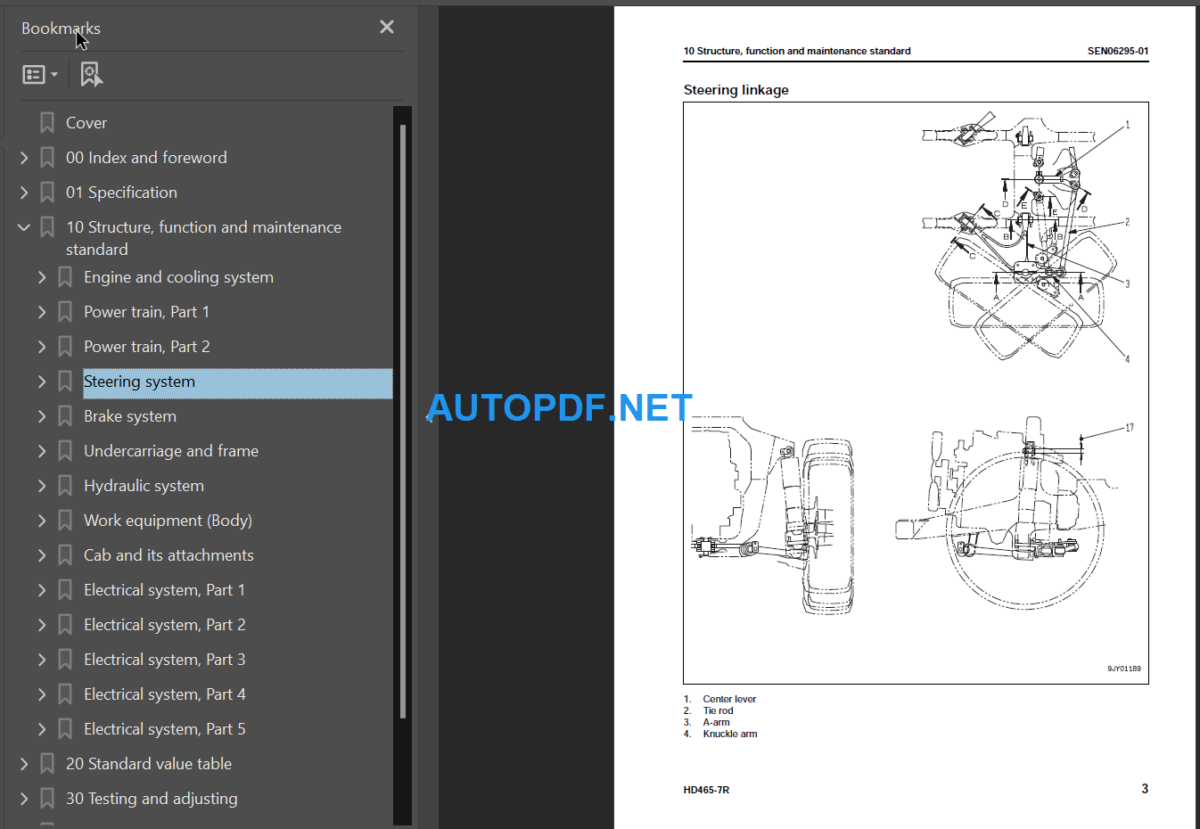 HD465-7R Shop Manual