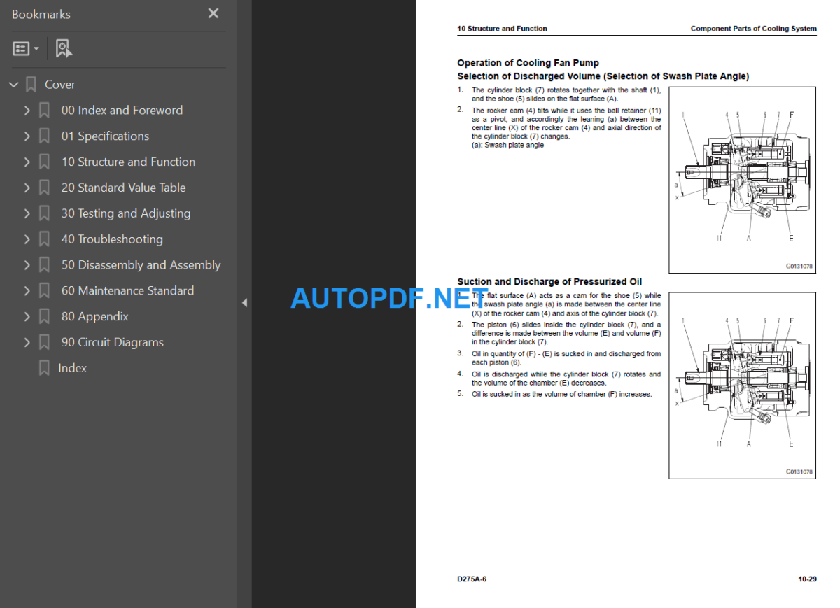 D275A-6 Shop Manual