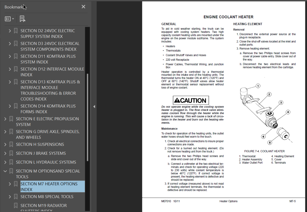 Komatsu 830E-1AC (A40987 - A40994 A40996 and up) Shop Manual