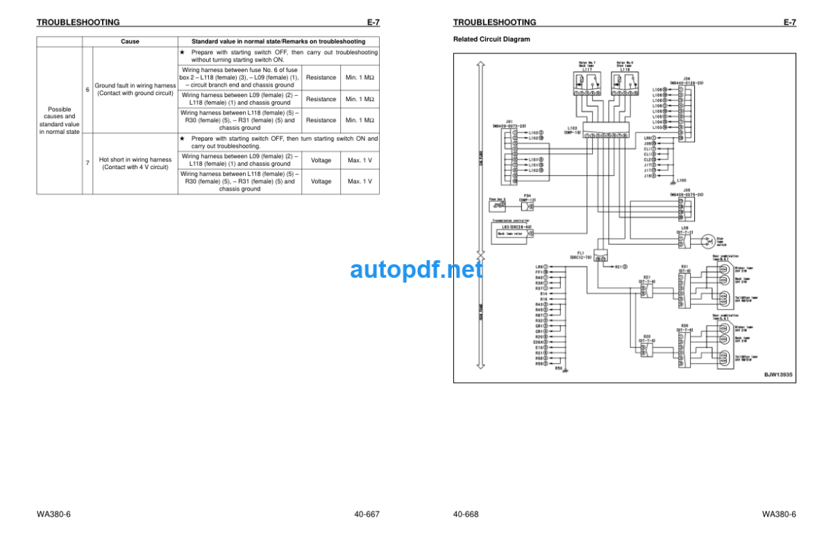 WA380-6 Shop Manual