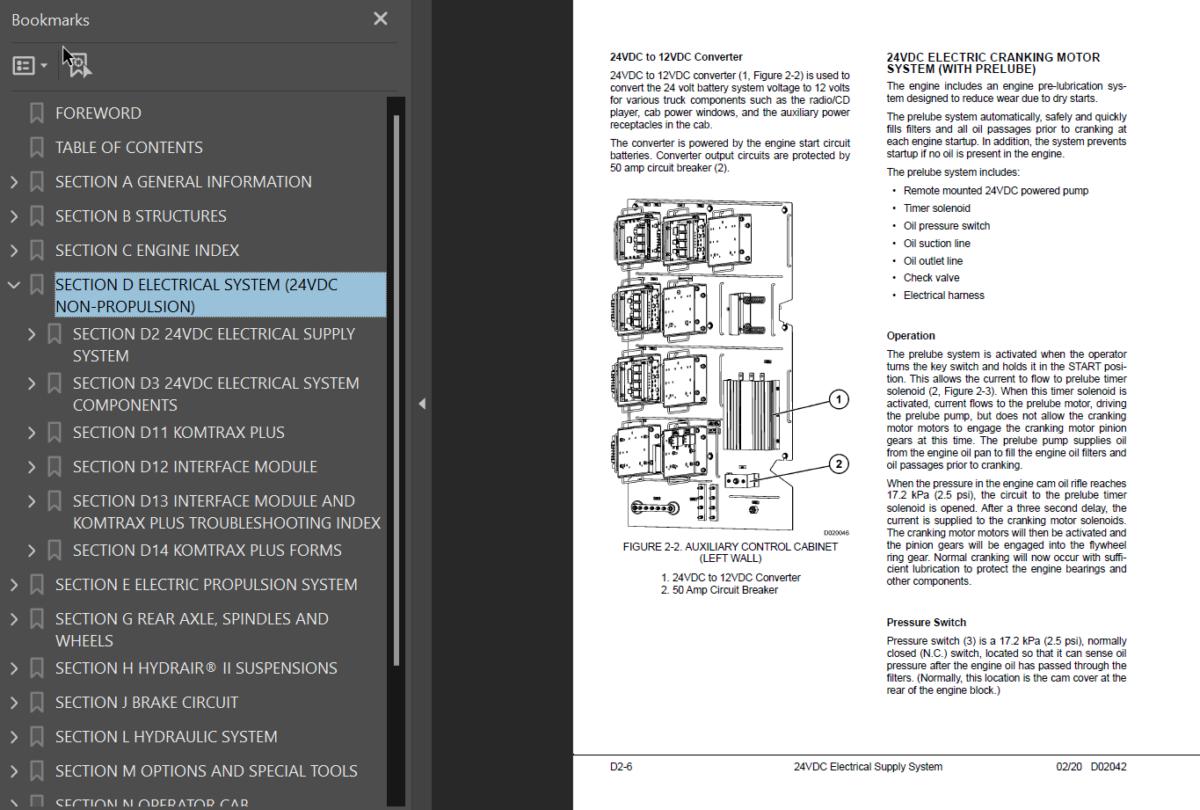 Komatsu 930E-4SE (A31165 - A31824) Shop Manual