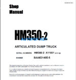 HM350-2 (A11001 and up) Shop Manual