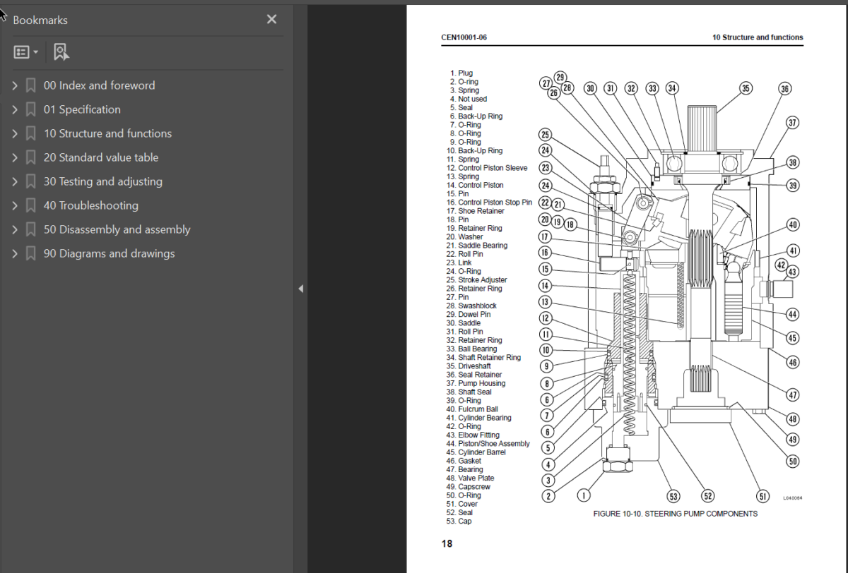 Komatsu 960E-2 Shop Manual