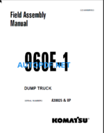 960E-1 Field Assembly Manual