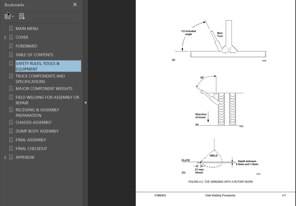 Komatsu 930E-3 Field Assembly Manual