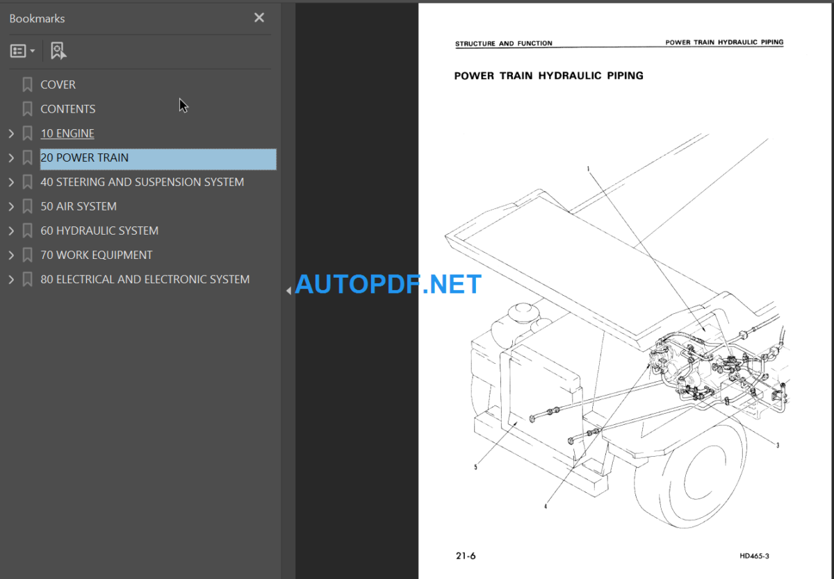 HD465-3 Shop Manual