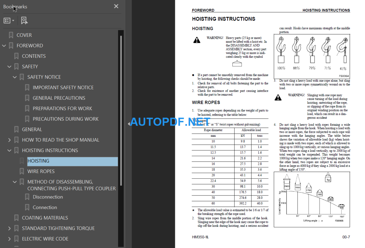 HM350-1L GALEO Shop Manual