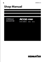 PC130-10M0 Shop Manual