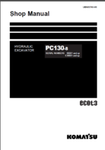 PC130-8 Shop Manual