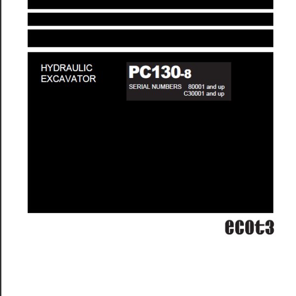 PC130-8 Shop Manual