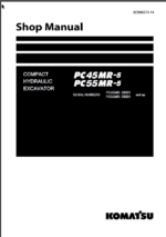 PC45MR-5 PC55MR-5 Shop Manual