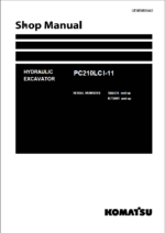 PC210LC I-11 Shop Manual