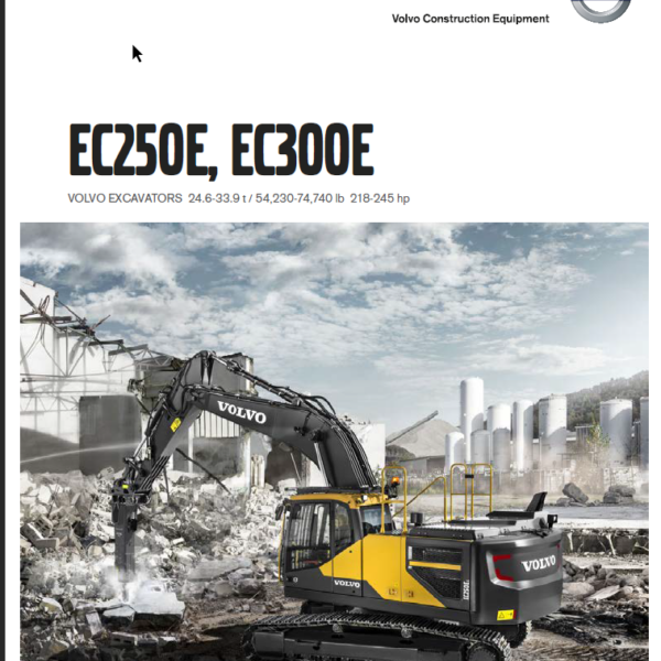 EC250E EC300E Operators Manual
