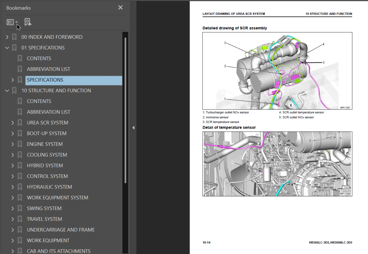 HB365LC-3HB365NLC-3 Shop Manual