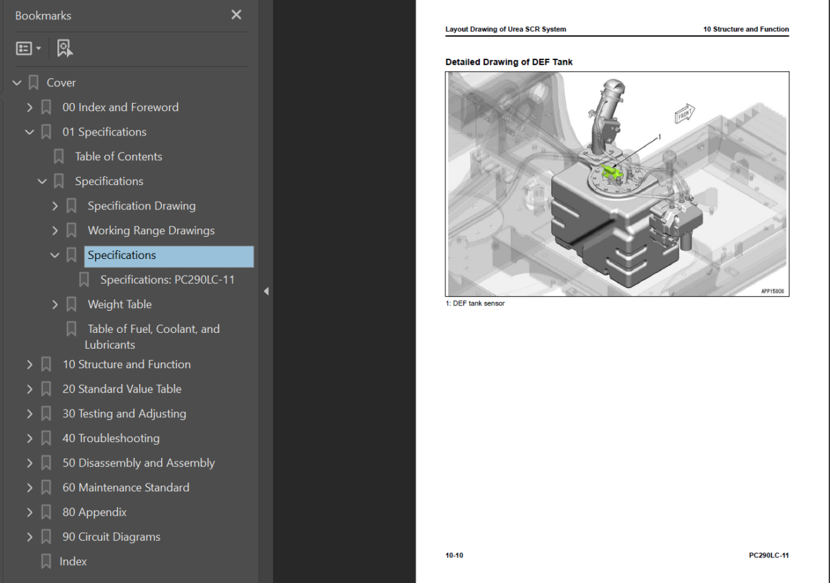 PC290LC-11 Shop Manual