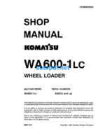 WA600-1LC Shop Manual