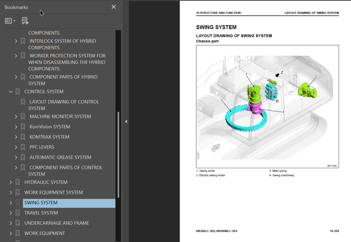 HB365LC-3HB365NLC-3 Shop Manual