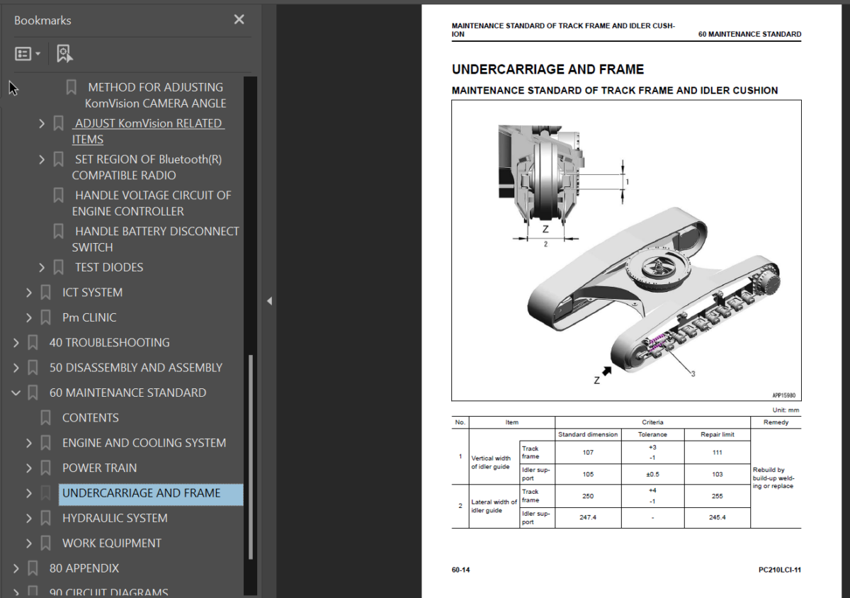 PC210LCi-11 Shop Manual