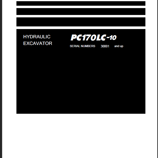 PC170LC-10 Shop Manual