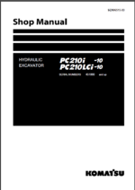 PC210i -10 PC210LCi-10 Shop Manual