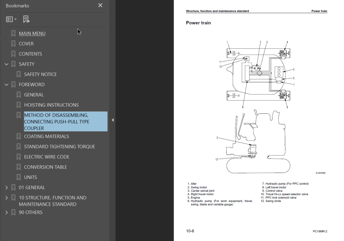 PC18MR-2 (15001 and up) Shop Manual