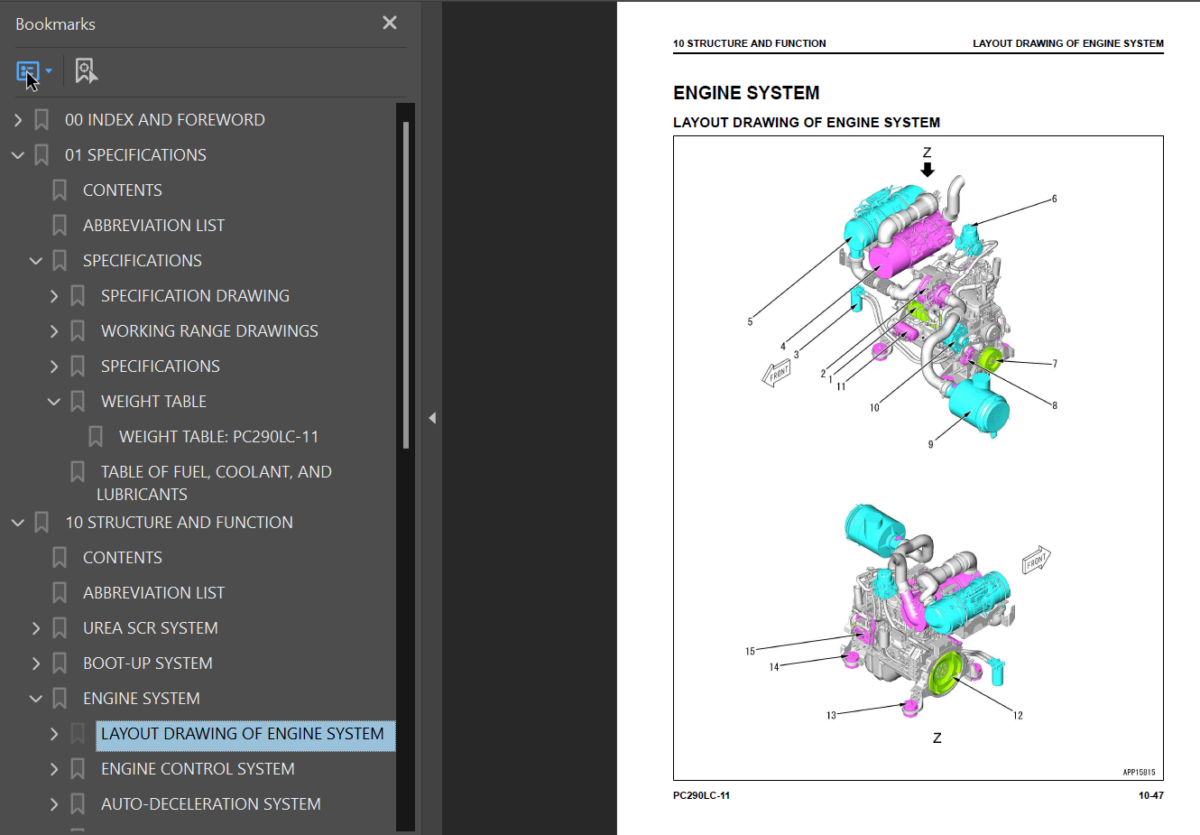 PC290LC-11 Shop Manual