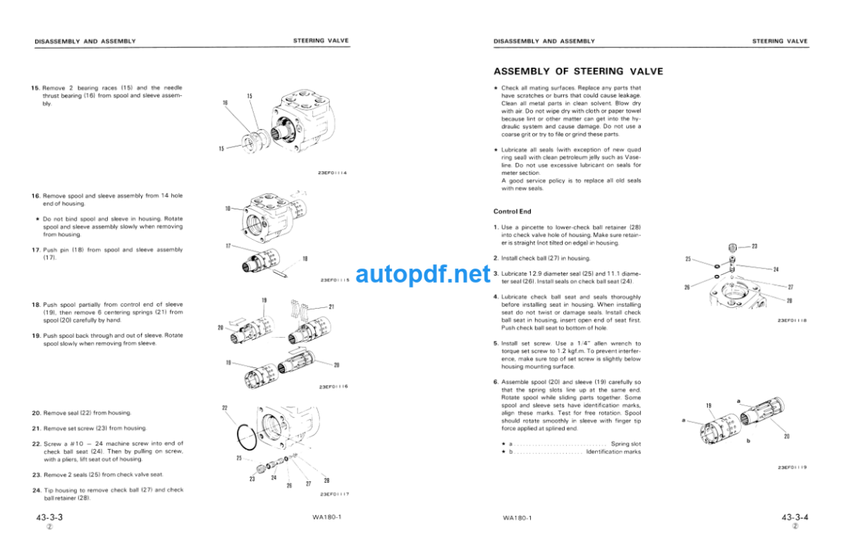 WA180-1 Shop Manual