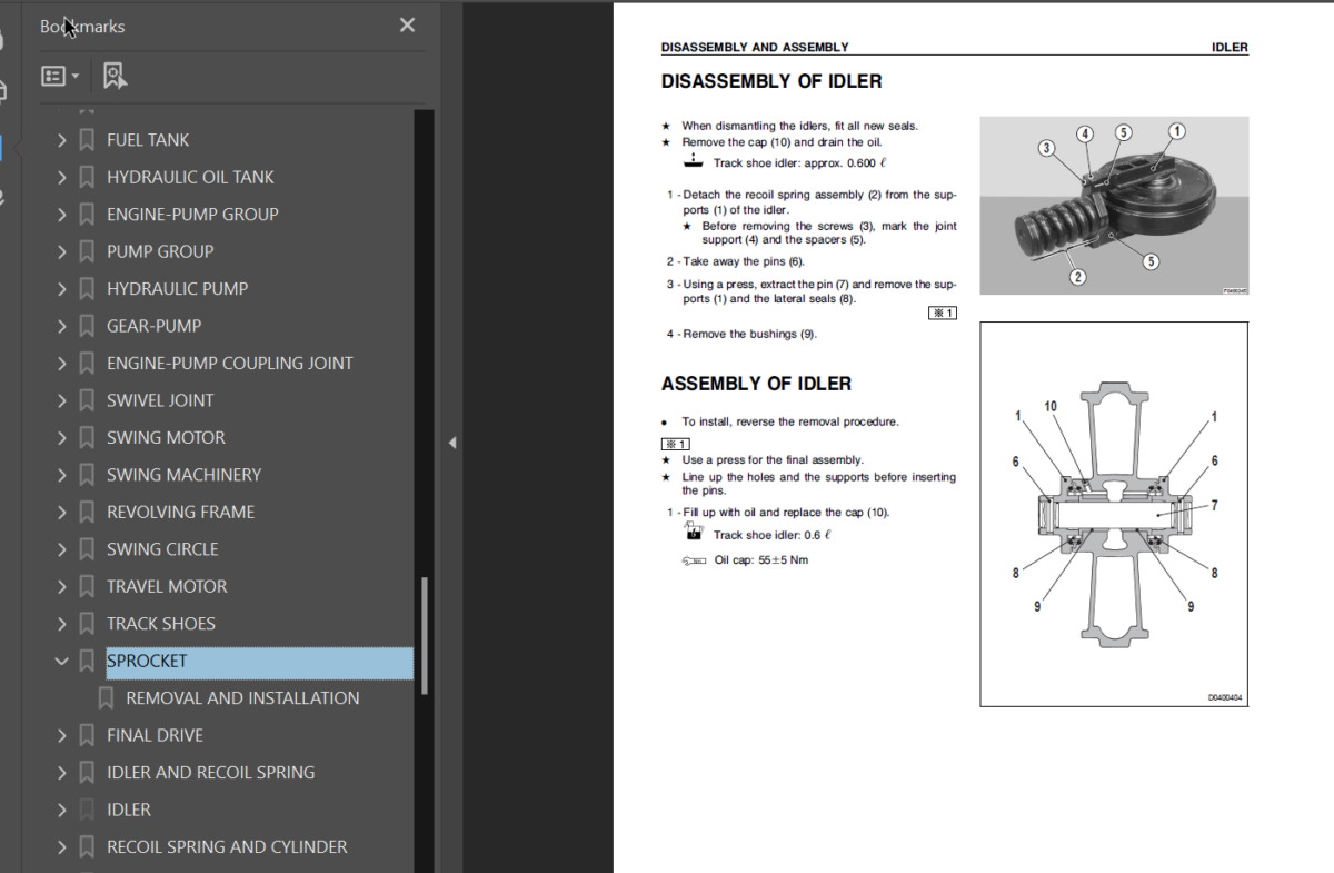 PC95-1 Shop Manual