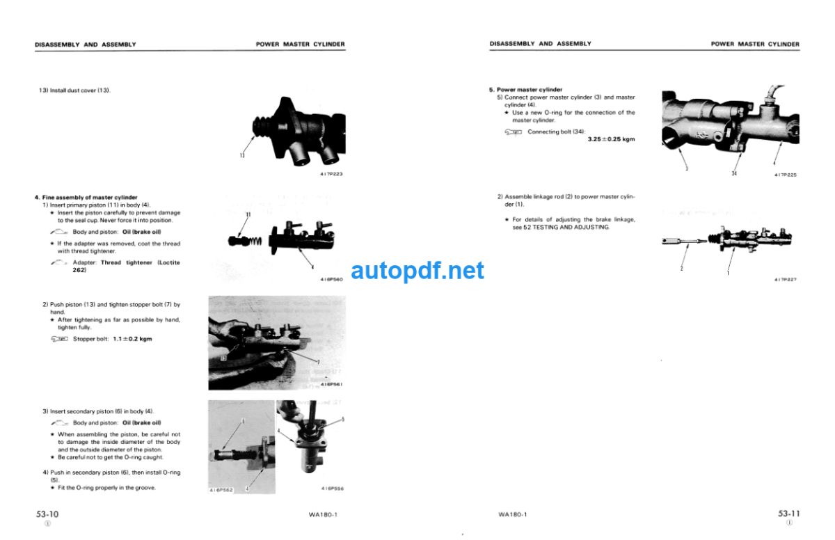 WA180-1 Shop Manual