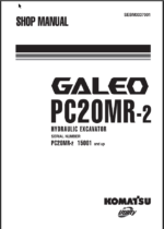 PC20MR-2 GALEO Shop Manual