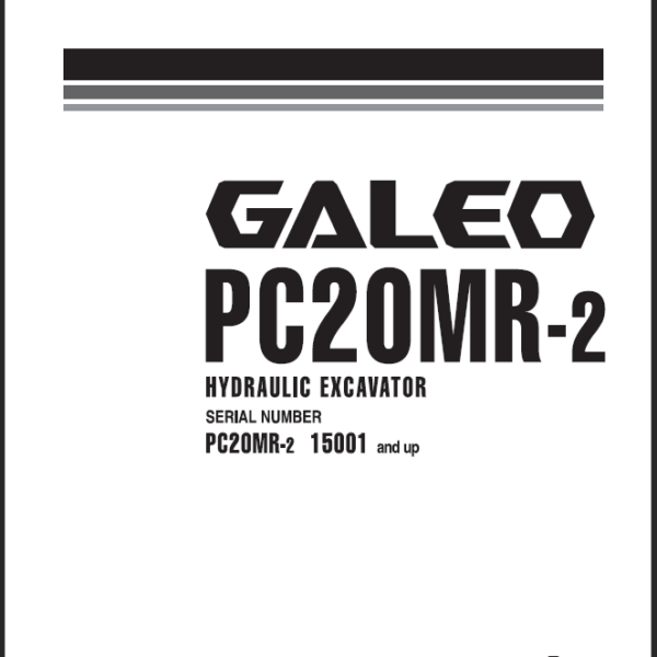 PC20MR-2 GALEO Shop Manual