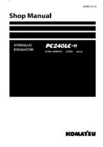 PC240LC-11 Shop Manual