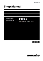 PC70-8 Shop Manual