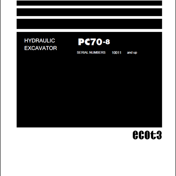 PC70-8 Shop Manual