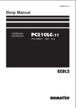 PC210LC-11 Shop Manual