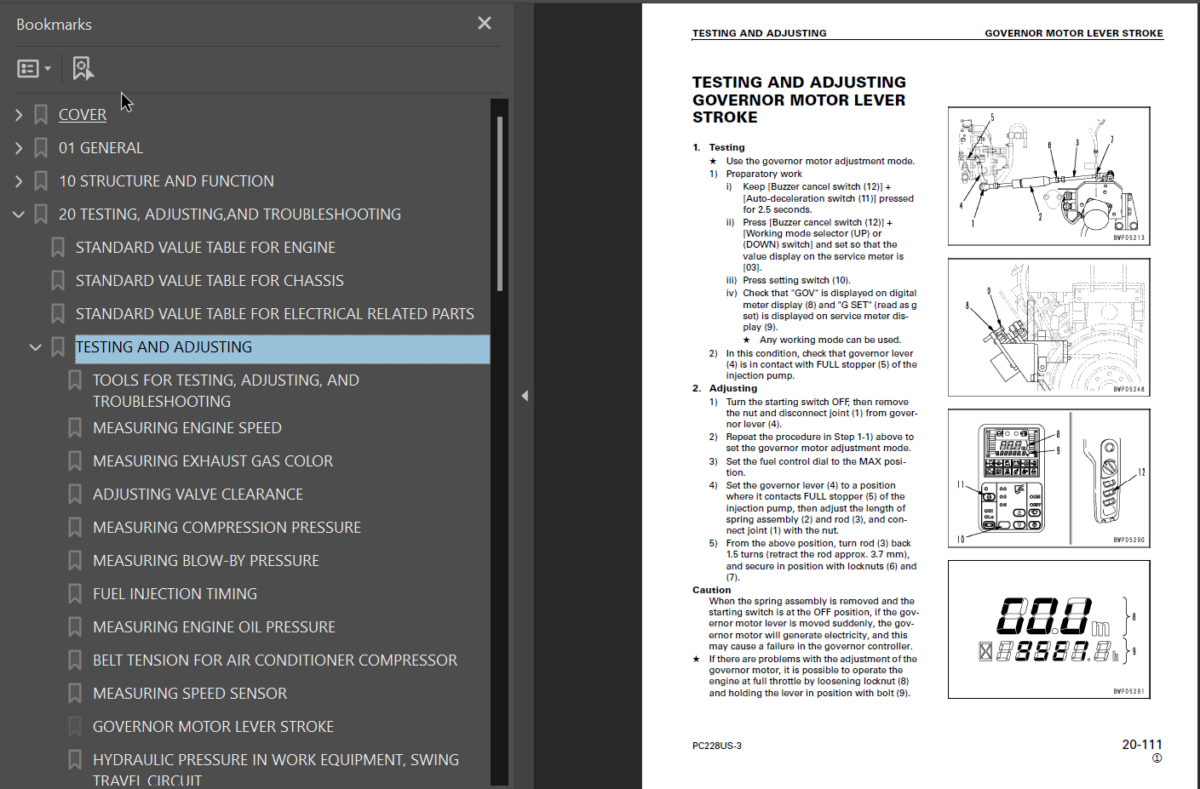 PC228US-3 PC228USLC-3 Shop Manual