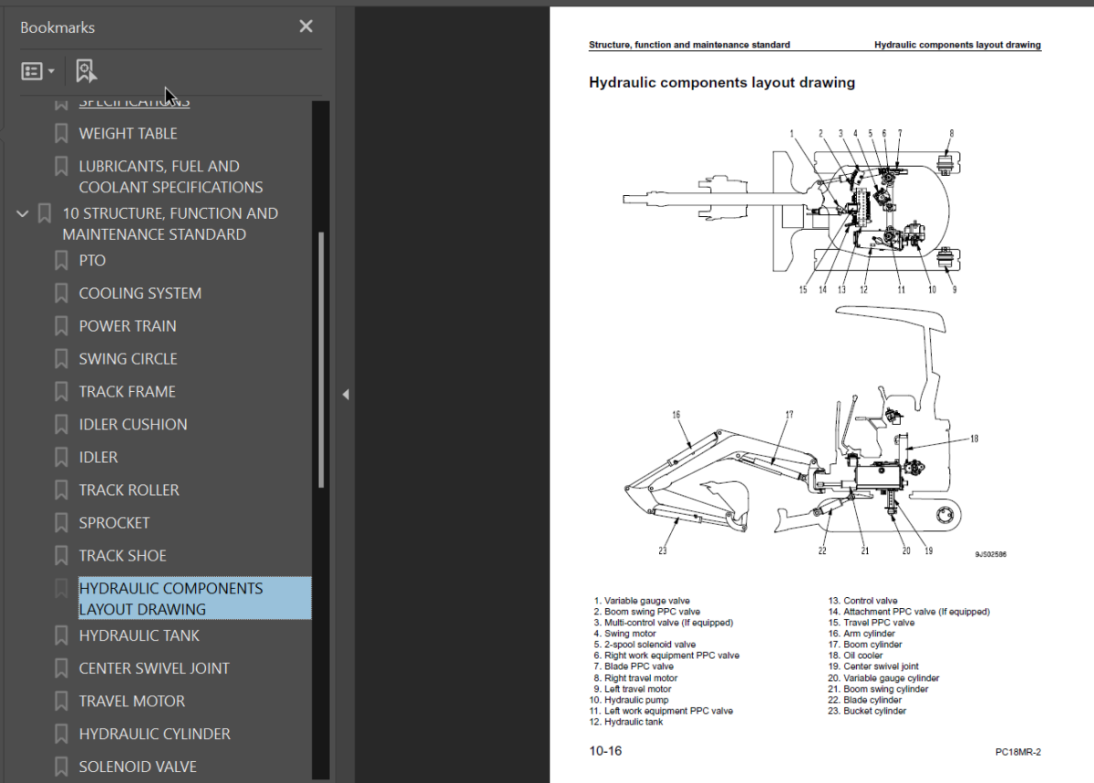 PC18MR-2 Shop Manual