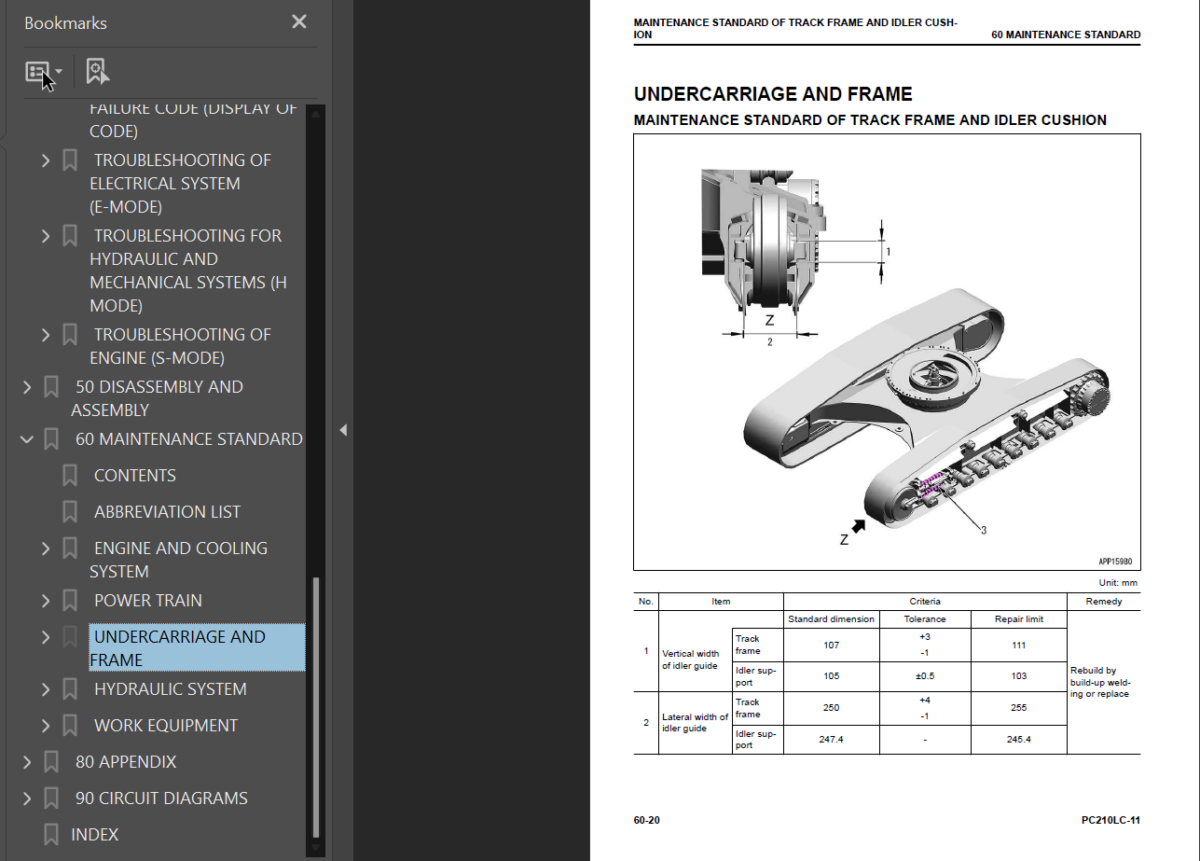 PC210LC-11 Shop Manual