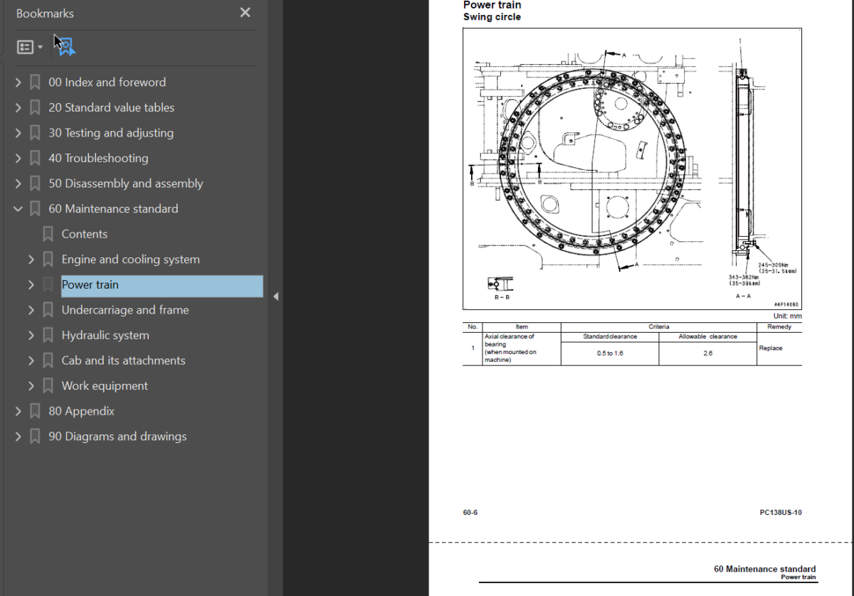 PC138US-10 Shop Manual