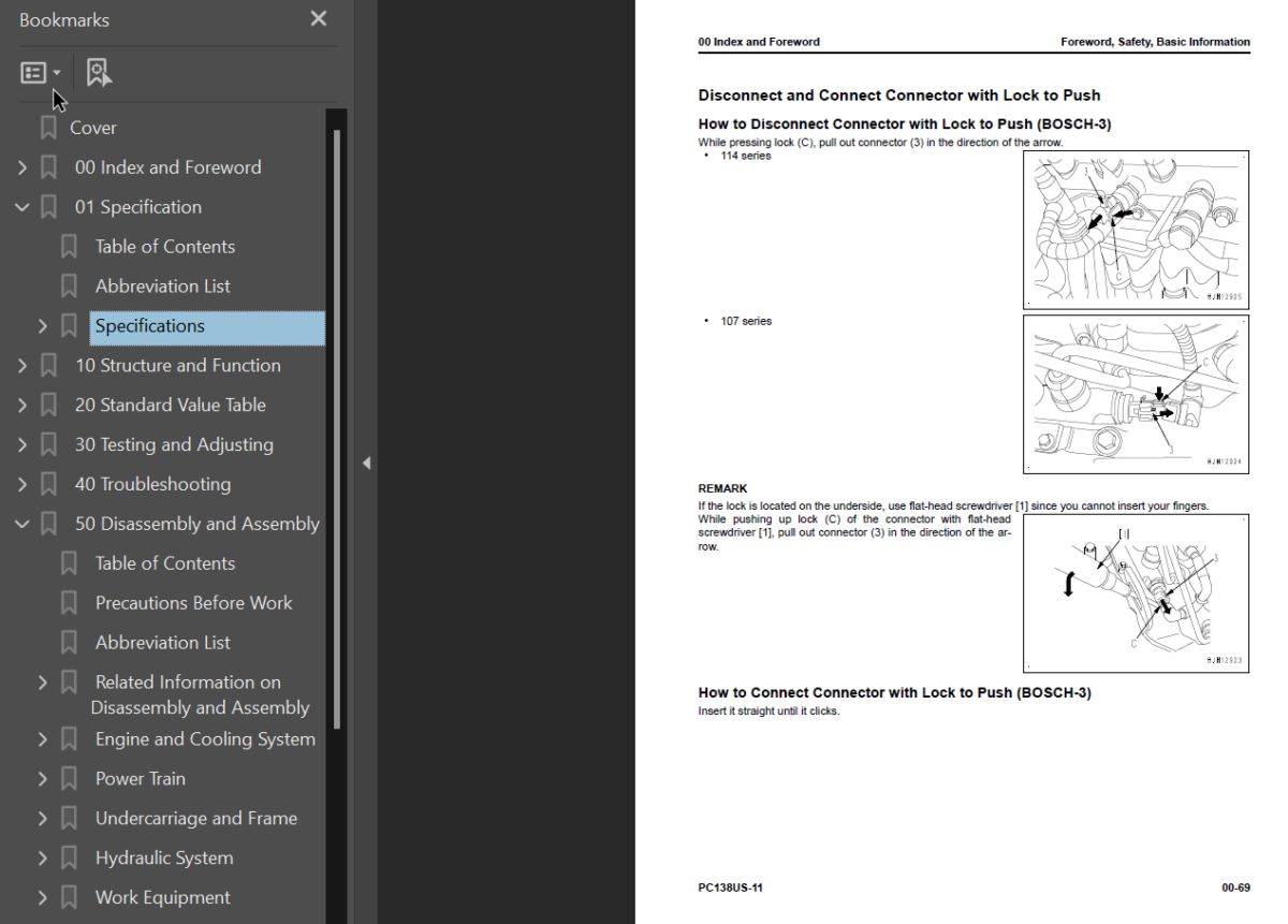 PC138US-11 Shop Manual