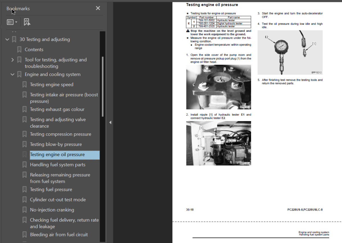 PC228US-8 PC228USLC-8 Shop Manual