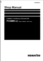 PC58MR-5E0 Shop Manual