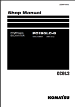 PC195LC-8 Shop Manual