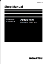 PC130-10M0 Shop Manual