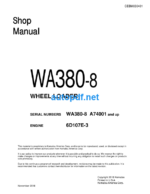 WA380-8 Shop Manual