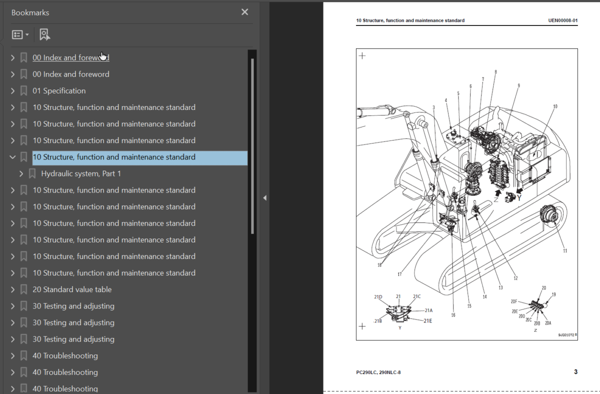 PC290LC-8 PC290NLC-8 Shop Manual