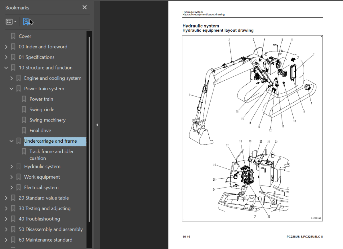 PC228US -8 PC228USLC-8 Shop Manual